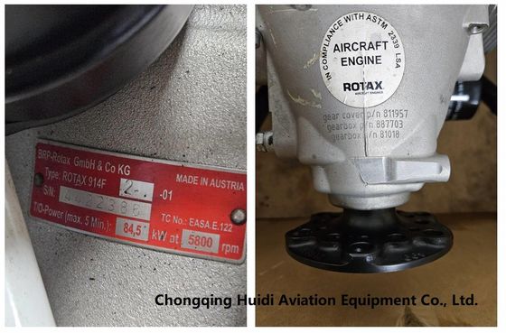 Rotax 914 F2-01 Aircraft Engine 115HP  86kW  Austro Engine