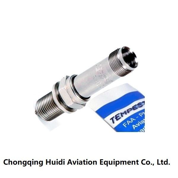 Tempest Aviation Spark Plug with Nickel Electrode Finish