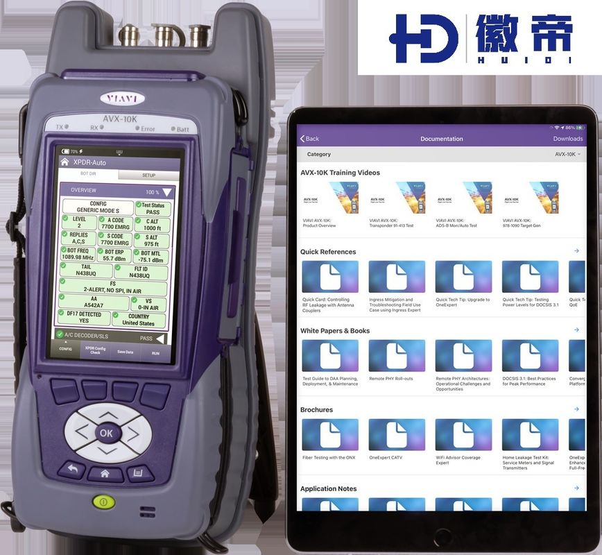 VIAVI AVX-10K Flight Line Test Solution for Avionics