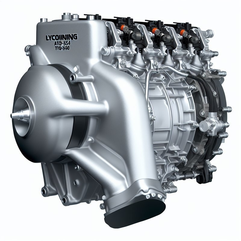 Lycoming AEIO-540 LTIO-540 TEO-540 TIO-540 O-540 Series Aircraft Engine