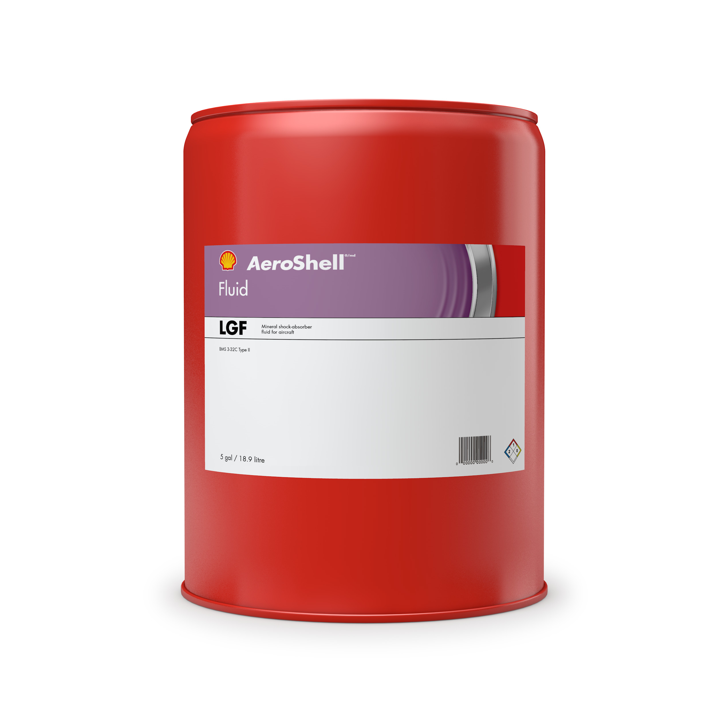 AeroShell LGF Aircraft Hydraulic Fluids Mineral Shock Absorber Fluid